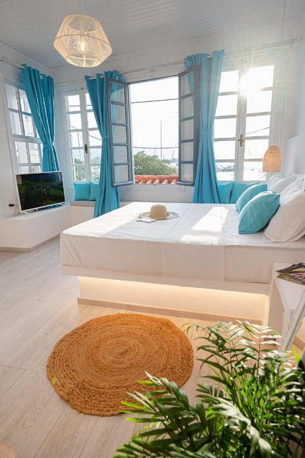 Poros Town The White Rose Apartment מראה חיצוני תמונה